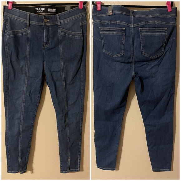 NWT TORRID Bombshell Skinny Premium Stretch High-Rise Jean - Picture 2 of 4